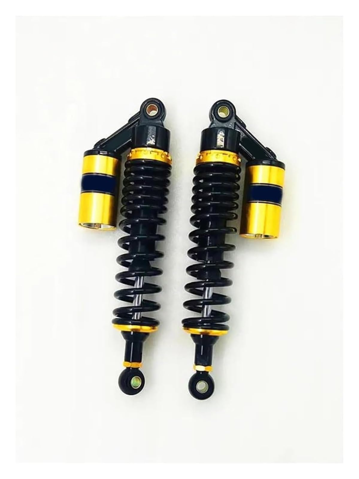 Motorrad Stoßdämpfer Hinten Für K&awasaki ER-5 C1-C4 2001-2006 Motorrad-Stoßdämpfer 350MM 8mm Feder Motorrad-Stoßdämpfer(Black Gold) von UTONGMU