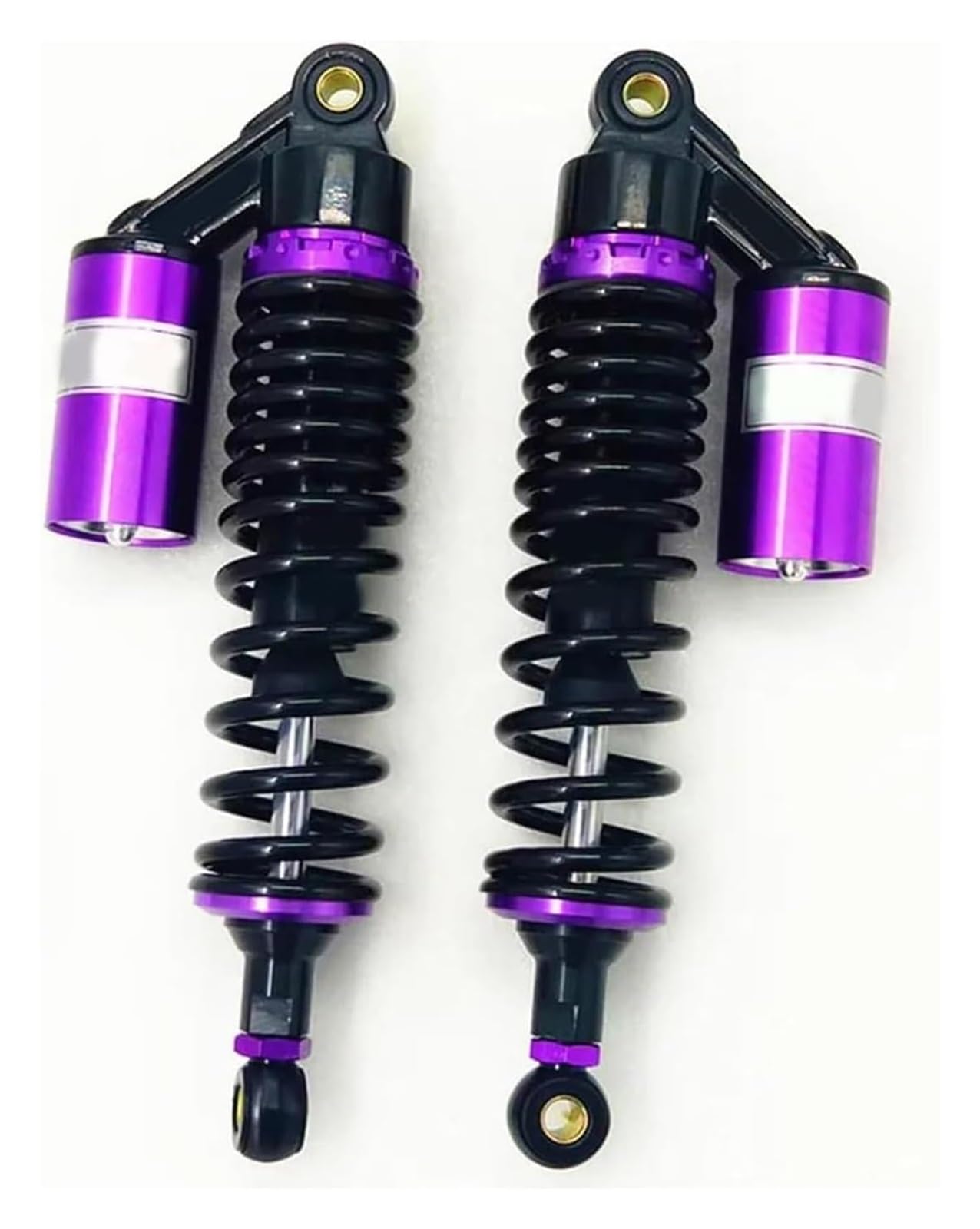 Motorrad Stoßdämpfer Hinten Für K&awasaki ER-5 C1-C4 2001-2006 Motorrad-Stoßdämpfer 350MM 8mm Feder Motorrad-Stoßdämpfer(Black Purple) von UTONGMU