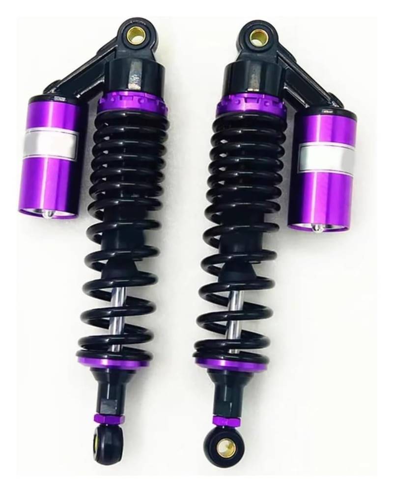 Motorrad Stoßdämpfer Hinten Für K&awasaki ER-5 C1-C4 2001-2006 Motorrad-Stoßdämpfer 350MM 8mm Feder Motorrad-Stoßdämpfer(Black Purple) von UTONGMU