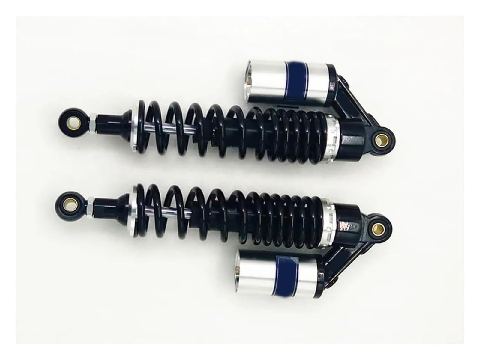 Motorrad Stoßdämpfer Hinten Für K&awasaki ER500 C1-C4 2001-2006 Motorrad-Stoßdämpfer 350MM 8mm Feder Motorrad-Stoßdämpfer Stoßdämpfer Hinten(Black Silver) von UTONGMU