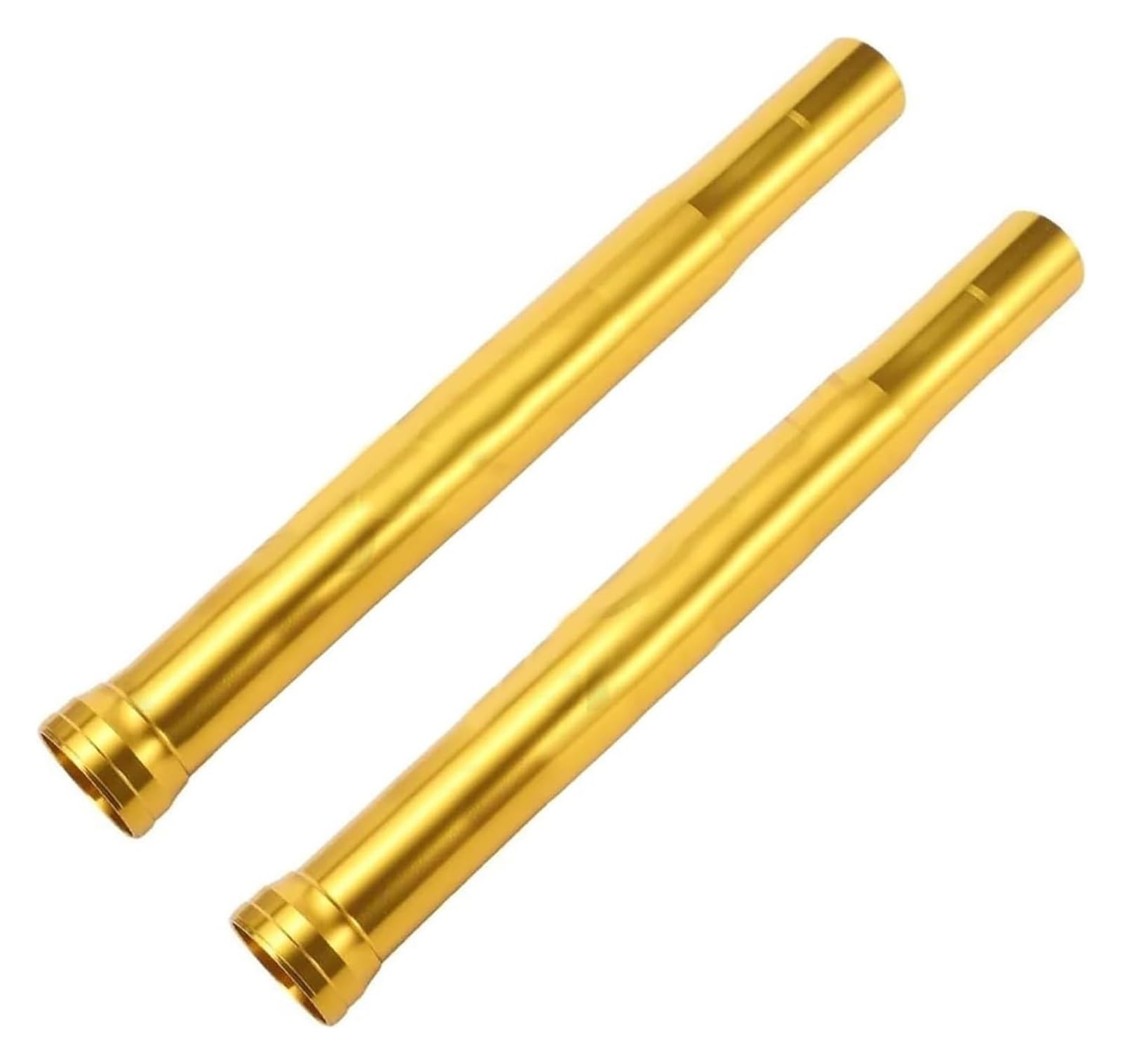 Motorrad Stoßdämpfer Hinten Für K&awasaki Für Ninja ZX-10R ZX10R 2004 2005/44008-0007 490mm Stoßdämpfer-Rungenstange Gold Schwarz Vordere Äußere Gabelrohre(Gold) von UTONGMU