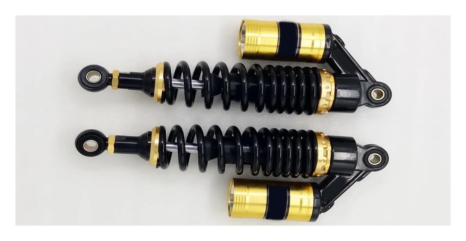 Motorrad Stoßdämpfer Hinten Für K&awasaki Motorrad-Stoßdämpfer 8mm Feder 305mm 315mm 325mm Motorrad-Stoßdämpfer(305mm Gold) von UTONGMU