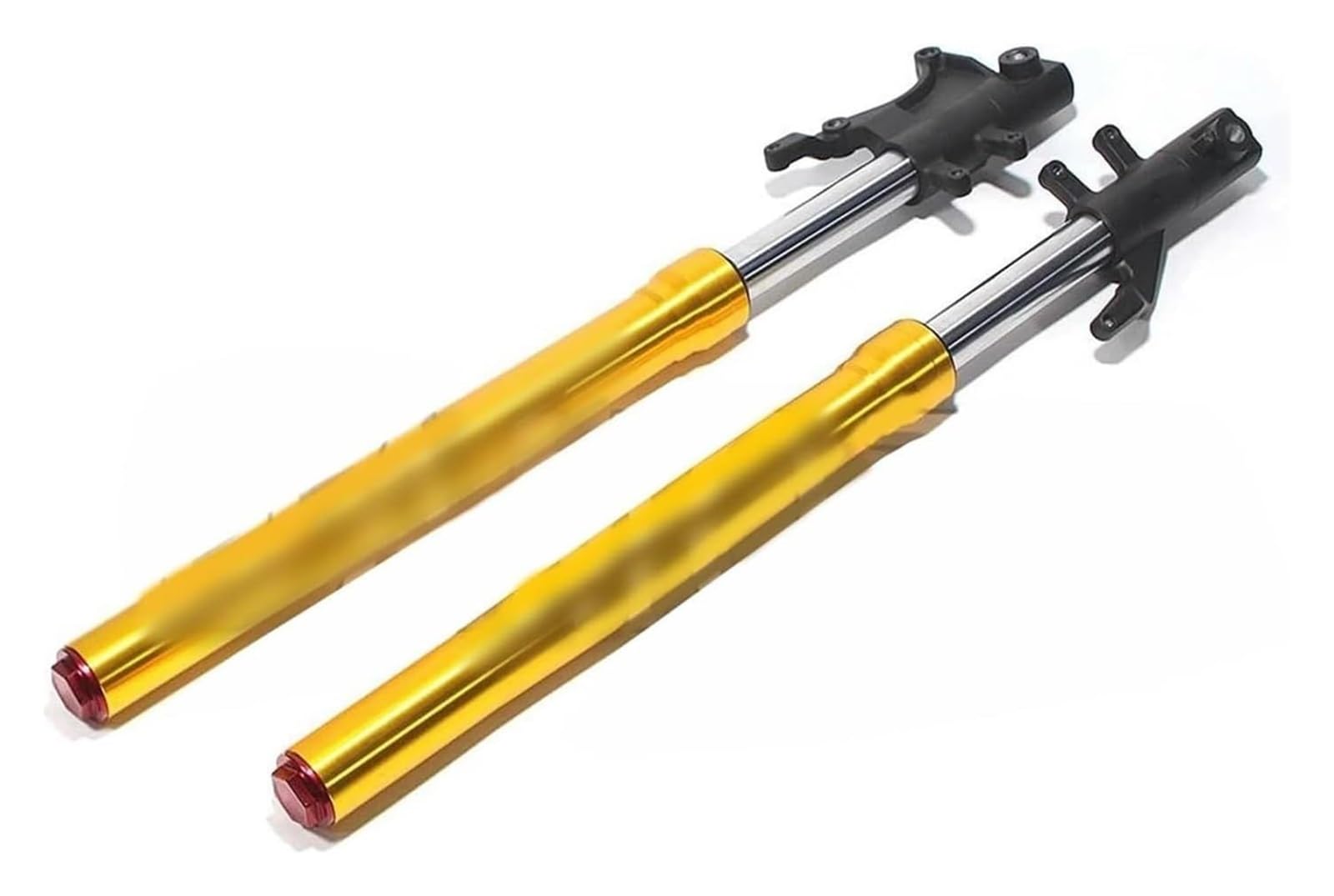 Motorrad Stoßdämpfer Hinten Für Msx125 M3 M5 M6 Für Monkey Bike Motorrad Einstellbare Vorderradgabel Vorderradaufhängung Verlängern Stoßdämpfer 665mm 710mm(665mm Yellow) von UTONGMU