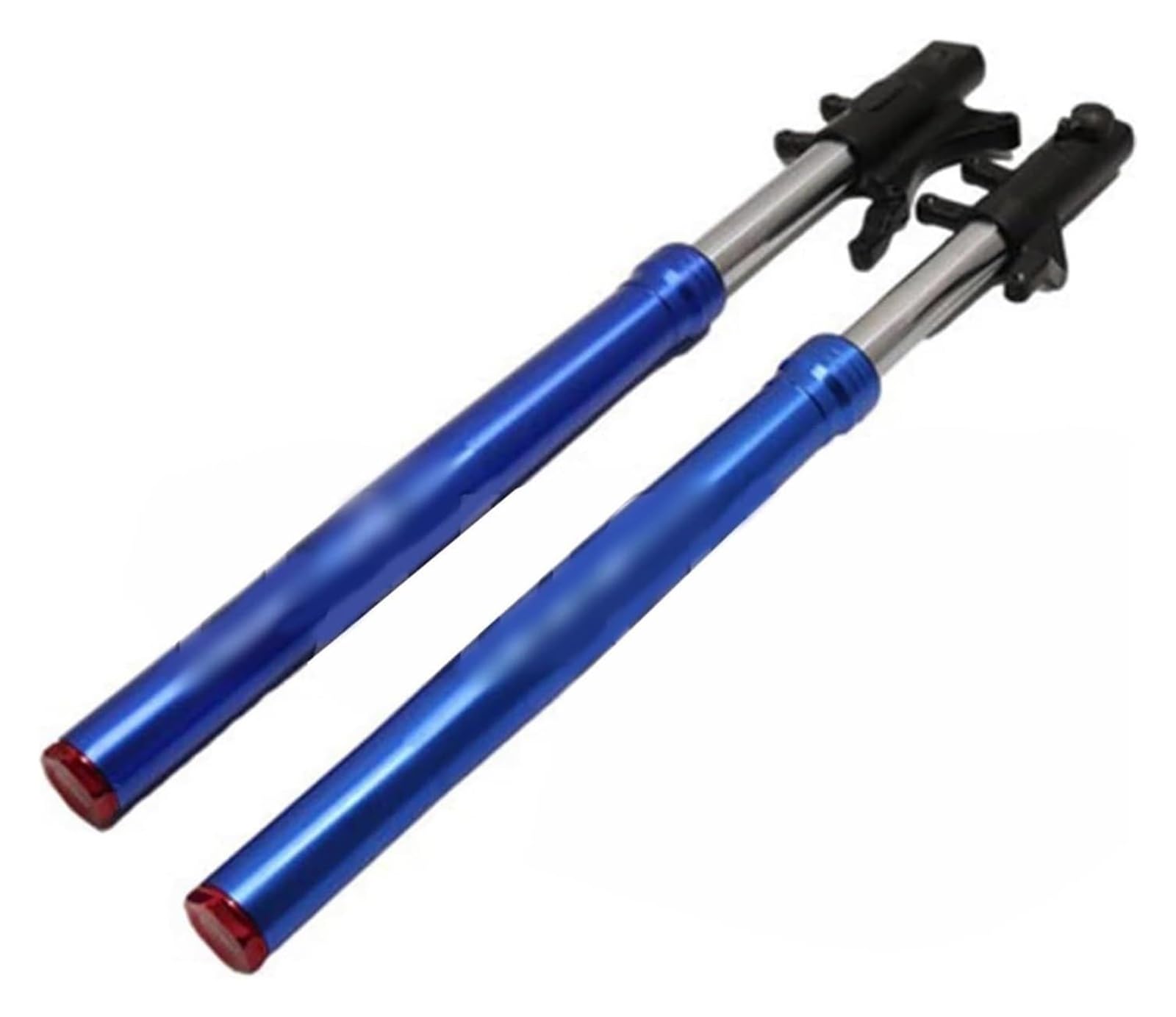 Motorrad Stoßdämpfer Hinten Für Msx125 M3 M5 M6 Für Monkey Bike Motorrad Einstellbare Vorderradgabel Vorderradaufhängung Verlängern Stoßdämpfer 665mm 710mm(710mm Blue) von UTONGMU