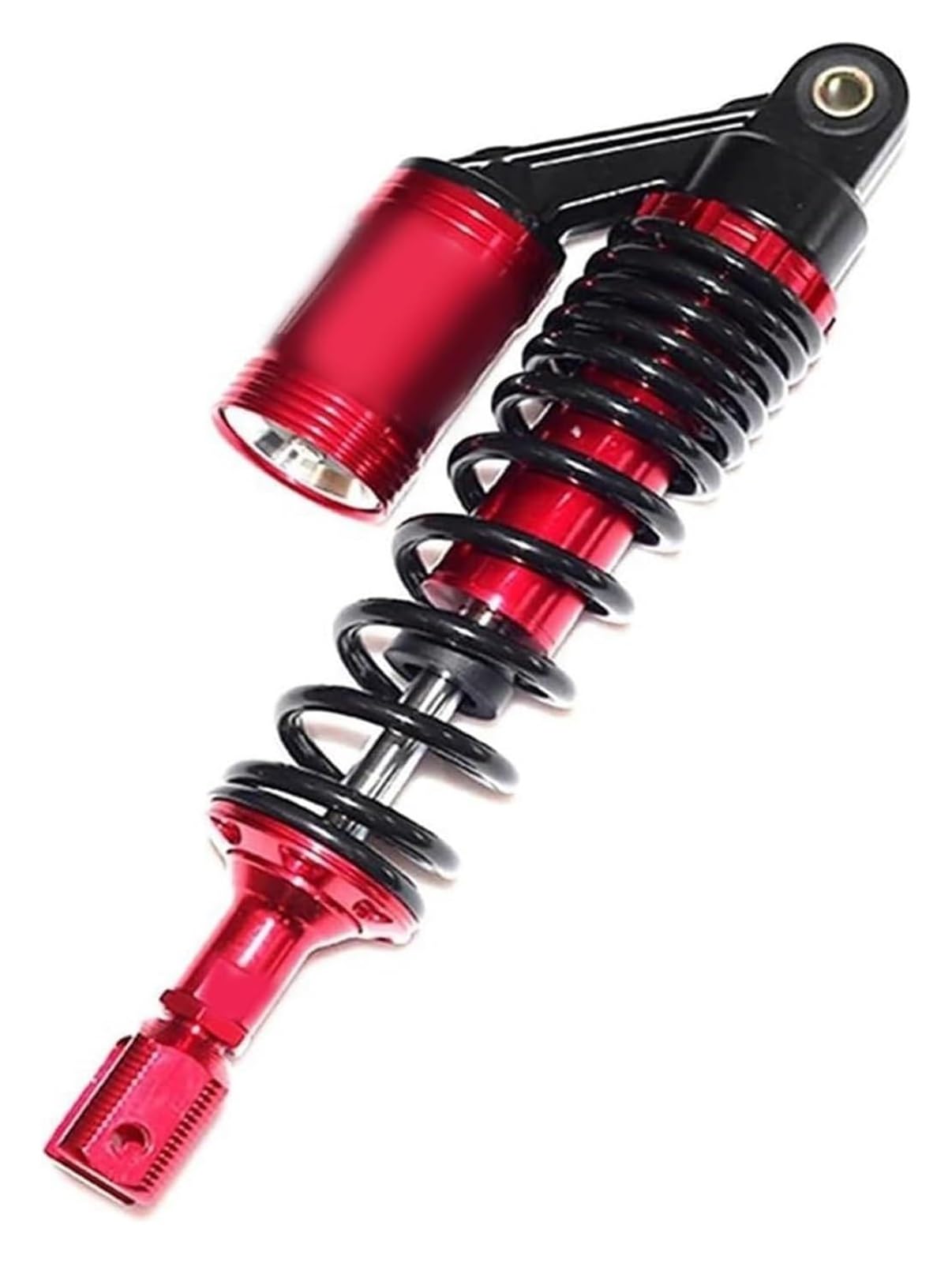 Motorrad Stoßdämpfer Hinten Für Roller ATV Quad Universal 320mm 340mm Motorrad Hinten Air Stoßdämpfer Hinten Suspension Hinten Stoßdämpfer(320mm Red Fork) von UTONGMU