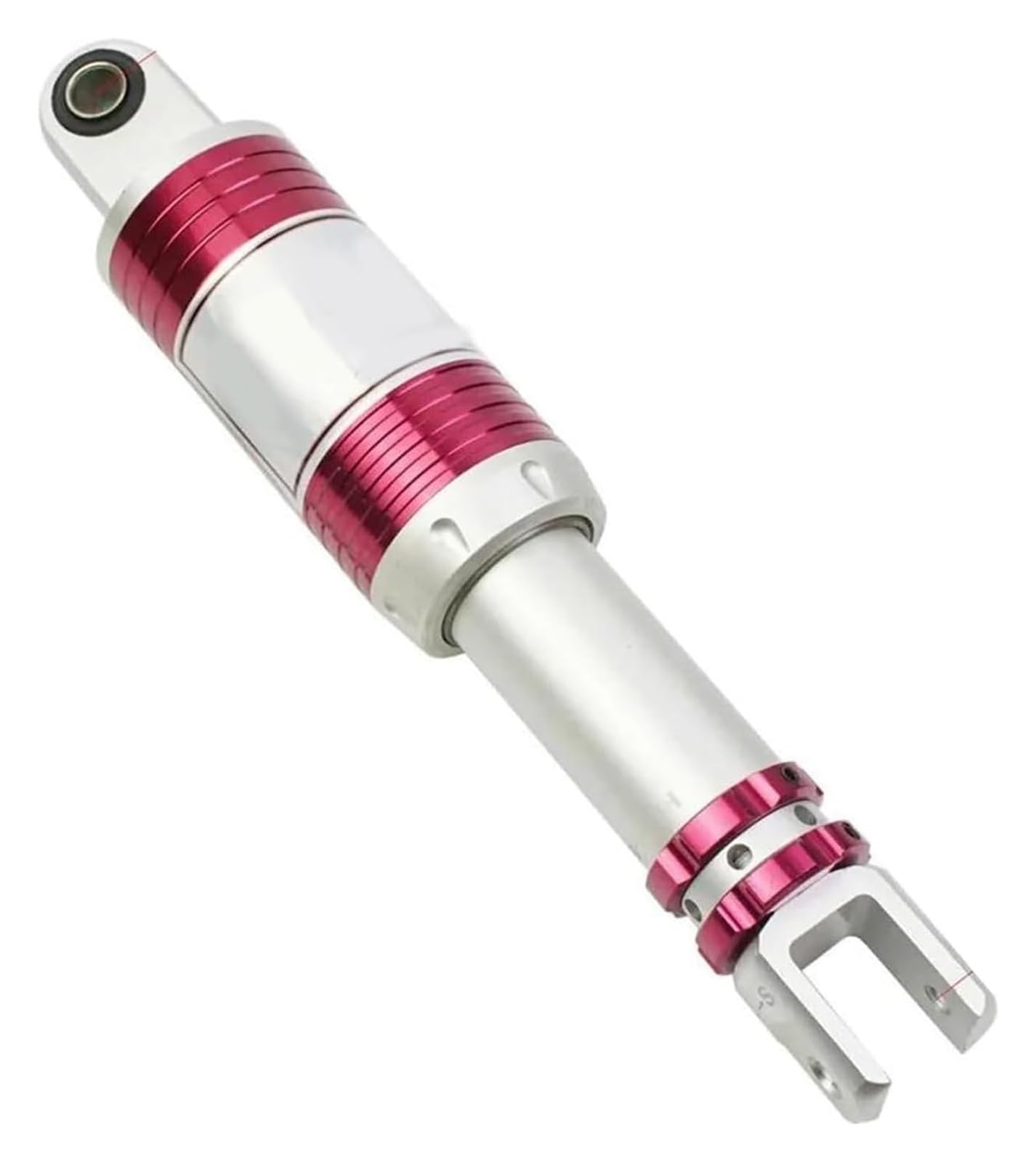 Motorrad Stoßdämpfer Hinten Für Roller Moped ATV Quad Dirt Sport Bike Go Kart 280mm-320mm Motorrad Hinten Einstellen Dämpfung Stoßdämpfer(280 Red) von UTONGMU