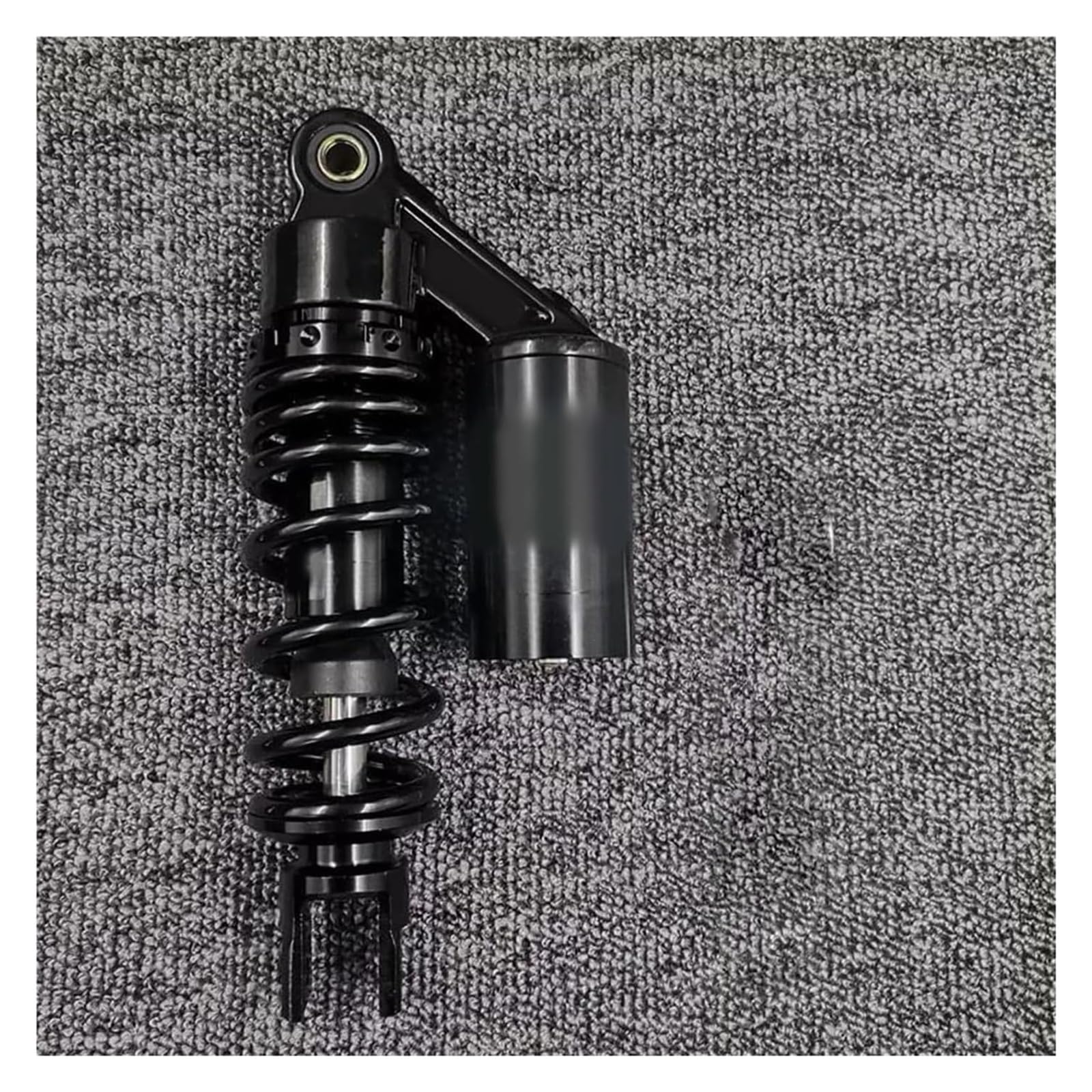 Motorrad Stoßdämpfer Hinten Für S&uzuki 235mm 7,5mm Motorradfeder Hinten Luftstoßdämpfer Roller Motorrad Hinten Stoßdämpfer(All Black) von UTONGMU