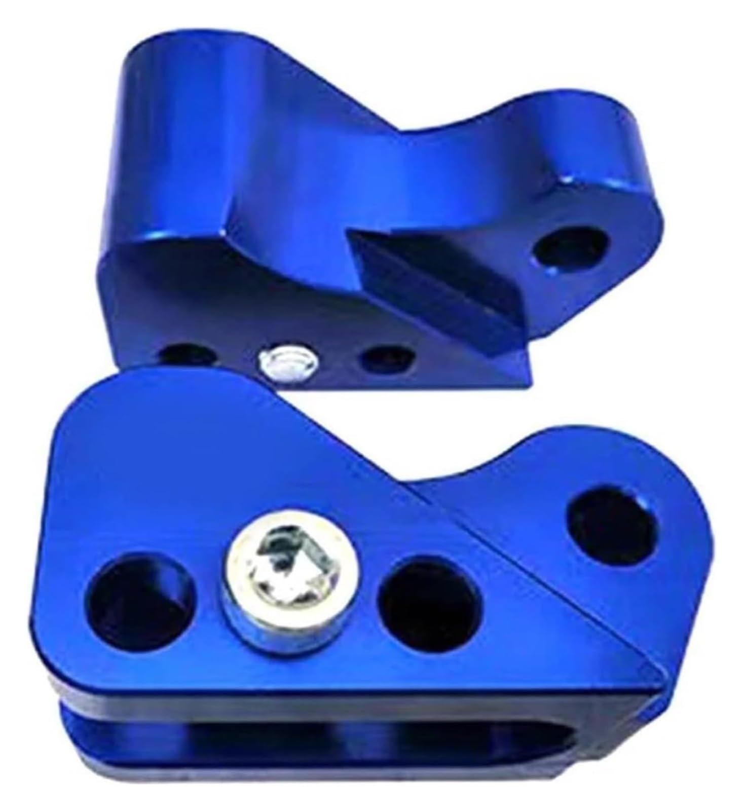 Motorrad Stoßdämpfer Hinten Für S&uzuki Scooter Motorrad-Hinterrad-Stoßdämpfer Rückwärtsadapter Erhöhung Refit Universal-Motorrad-Hinterrad-Stoßdämpfer(Blue 3 Holes 1pair) von UTONGMU