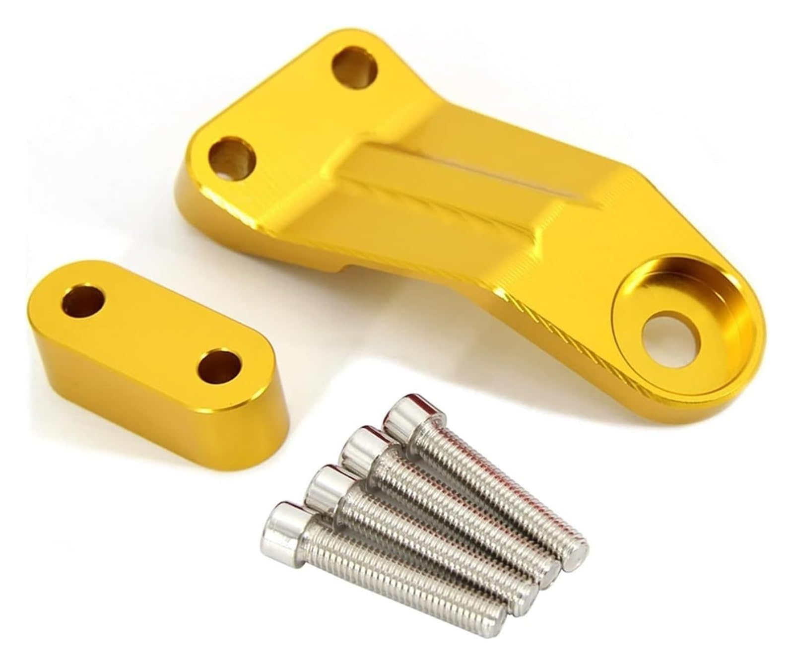 Motorrad Stoßdämpfer Hinten Für SYM Für MAXSYM TL500 Für Maxsym TL 500 2020 Motorradzubehör Federung Stoßdämpferhalterung Stärkung(Gold) von UTONGMU