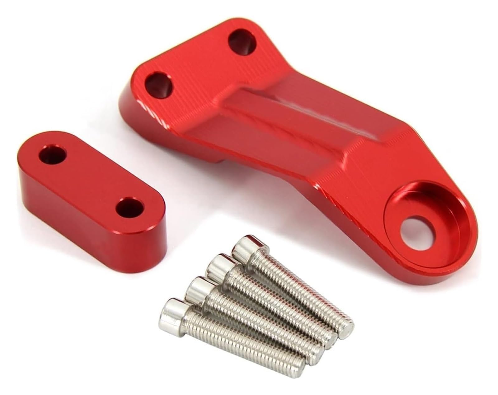 Motorrad Stoßdämpfer Hinten Für SYM Für MAXSYM TL500 Für Maxsym TL 500 2020 Motorradzubehör Federung Stoßdämpferhalterung Stärkung(Red) von UTONGMU