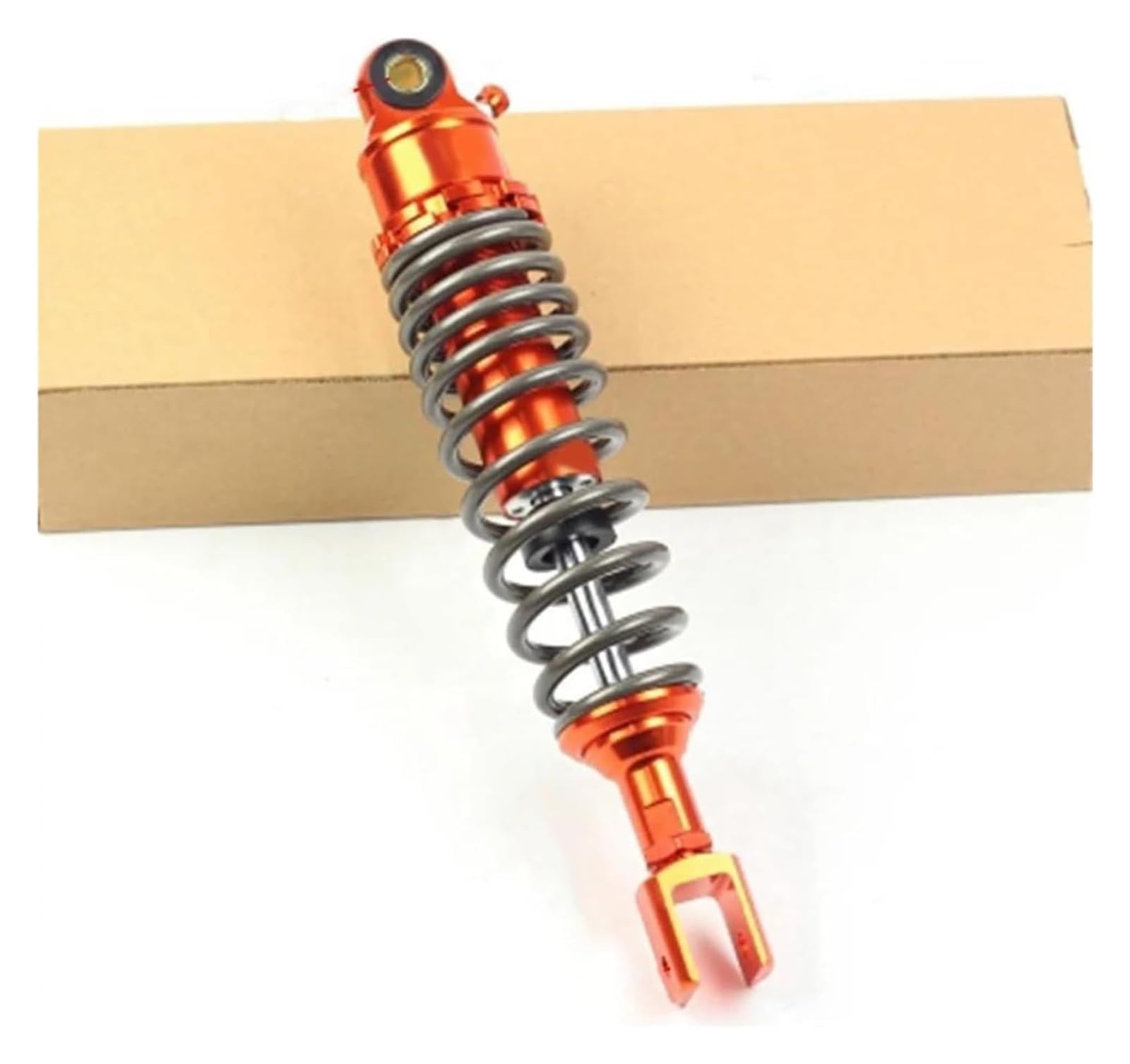 Motorrad Stoßdämpfer Hinten Für Y&amaha BWS Xmax Motorroller ATV Quad Universal 1 STÜCKE 310mm 320mm Motorrad Luftstoßdämpfer Hinterradaufhängung(Orange Fork 320mm) von UTONGMU