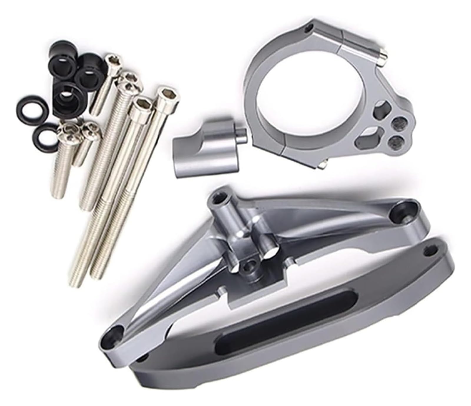 Motorrad Stoßdämpfer Hinten Für Y&amaha FZ1 Für FAZER FZ1-N 2006-2015 Motorrad-Lenkstabilisator-Montagesatz Einstellbares Stoßdämpferhalterungszubehör(15) von UTONGMU