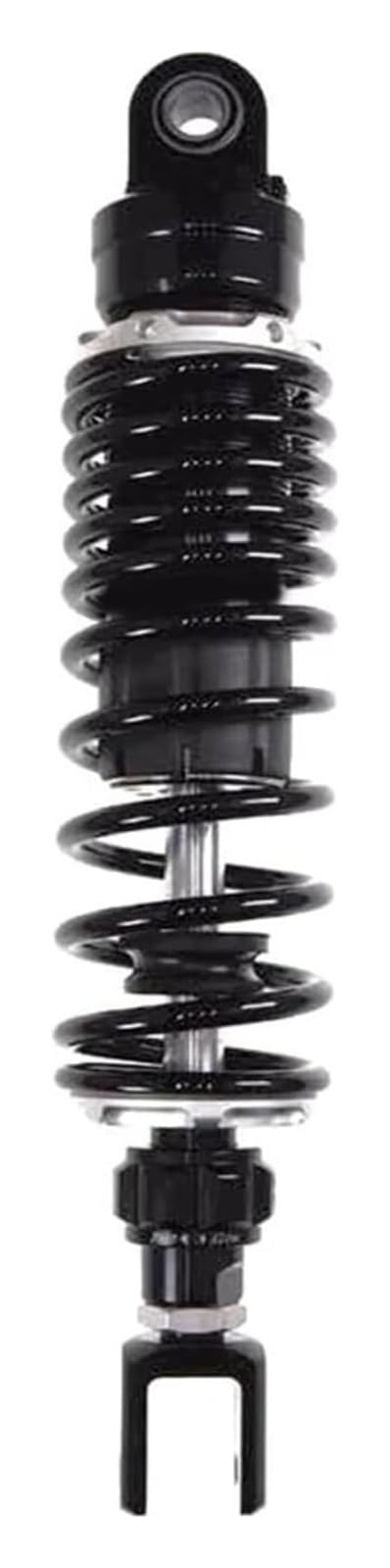 Motorrad Stoßdämpfer Hinten Für Y&amaha Hinterradaufhängung 270 Mm - 360 Mm Mehrere Größen Motorrad Hinten Einstellen Dämpfung Stoßdämpfer(300mm Black Fork) von UTONGMU