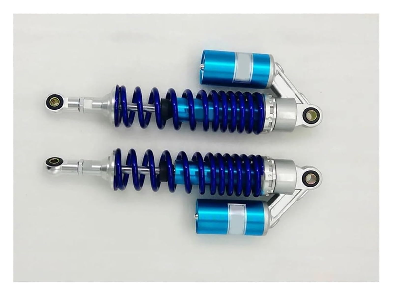 Motorrad Stoßdämpfer Hinten Für Y&amaha Motorrad-Stoßdämpfer 350MM 8mm Feder Motorrad-Stoßdämpfer Motorrad-Hinterrad-Stoßdämpfer(Blue) von UTONGMU