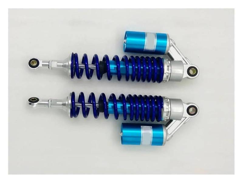 Motorrad Stoßdämpfer Hinten Für Y&amaha Motorrad-Stoßdämpfer 350MM 8mm Feder Motorrad-Stoßdämpfer Motorrad-Hinterrad-Stoßdämpfer(Blue) von UTONGMU