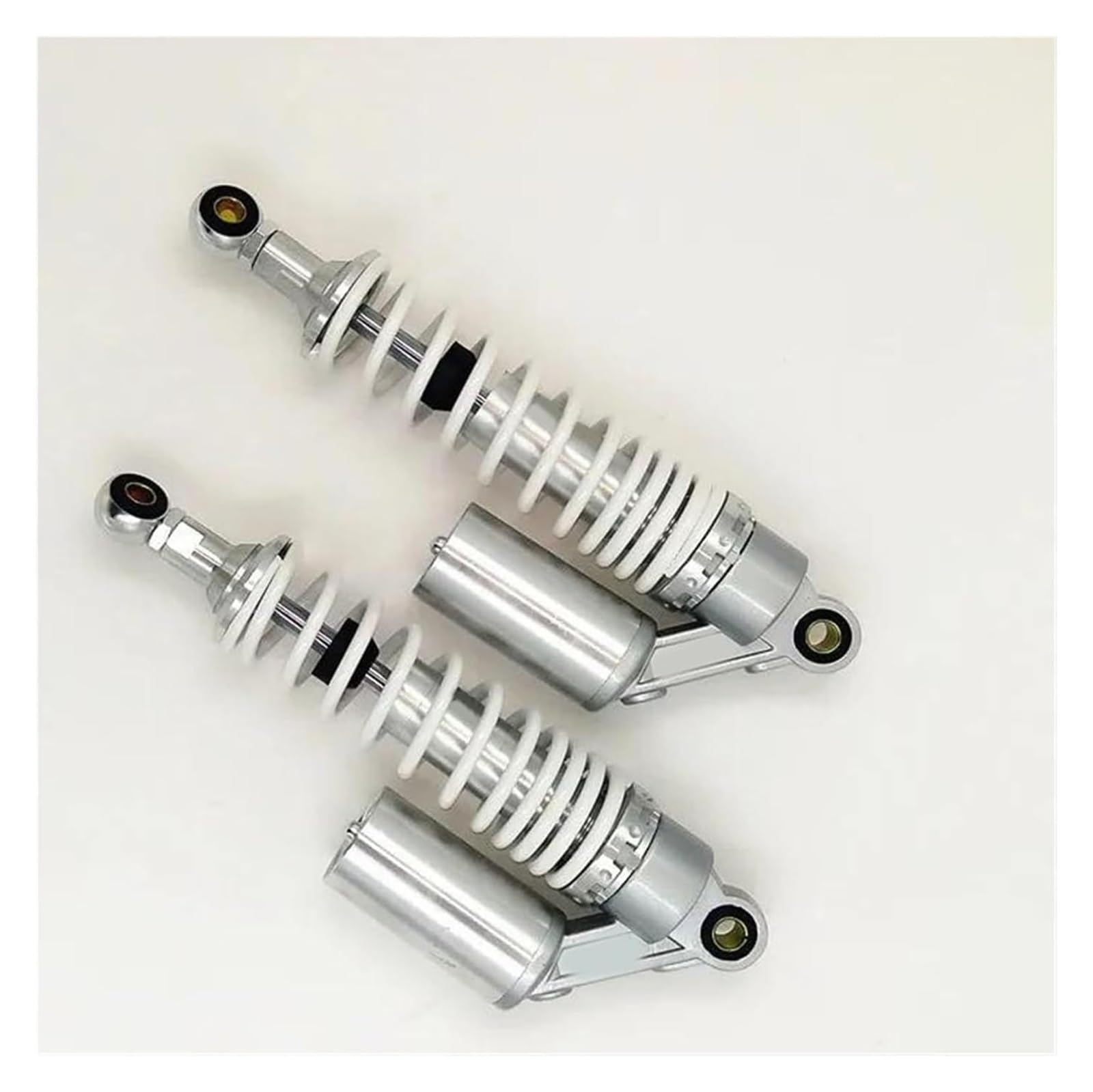 Motorrad Stoßdämpfer Hinten Für Y&amaha Motorrad-Stoßdämpfer 350MM 8mm Feder Motorrad-Stoßdämpfer Motorrad-Hinterrad-Stoßdämpfer(White) von UTONGMU