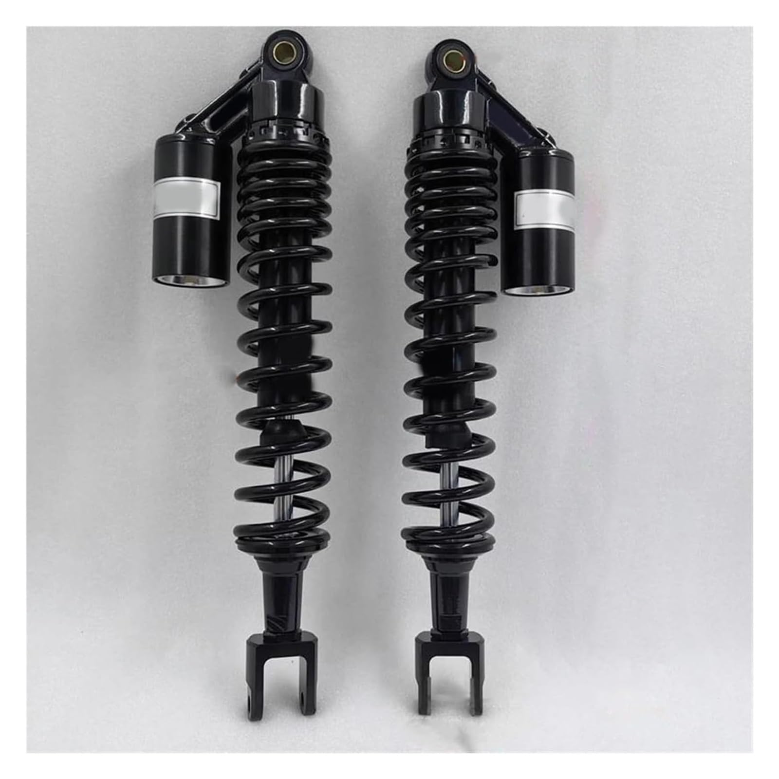 Motorrad Stoßdämpfer Hinten Für Y&amaha Motorrad-Stoßdämpfer 8mm Feder 360mm 390mm 415mm Motorrad-Hinterrad-Stoßdämpfer Hinterrad-Stoßdämpfer(Black390a20.5m8) von UTONGMU