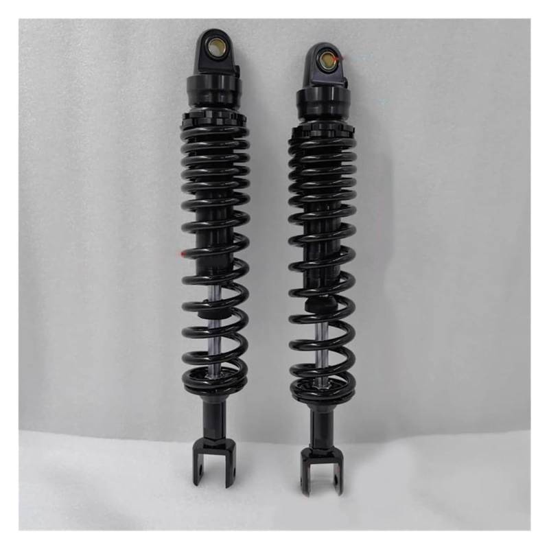 Motorrad Stoßdämpfer Hinten Für Y&amaha Motorrad-Stoßdämpfer 8mm Feder 360mm 390mm 415mm Motorrad-Hinterrad-Stoßdämpfer Hinterrad-Stoßdämpfer(Dq 390a20.5m8 Black) von UTONGMU