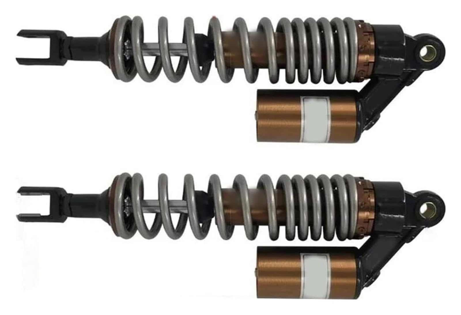 Motorrad Stoßdämpfer Hinten Für Y&amaha Motorrad-Stoßdämpfer 8mm Feder 360mm 390mm 415mm Motorrad-Hinterrad-Stoßdämpfer Hinterrad-Stoßdämpfer(Titanium360a20.5m10) von UTONGMU