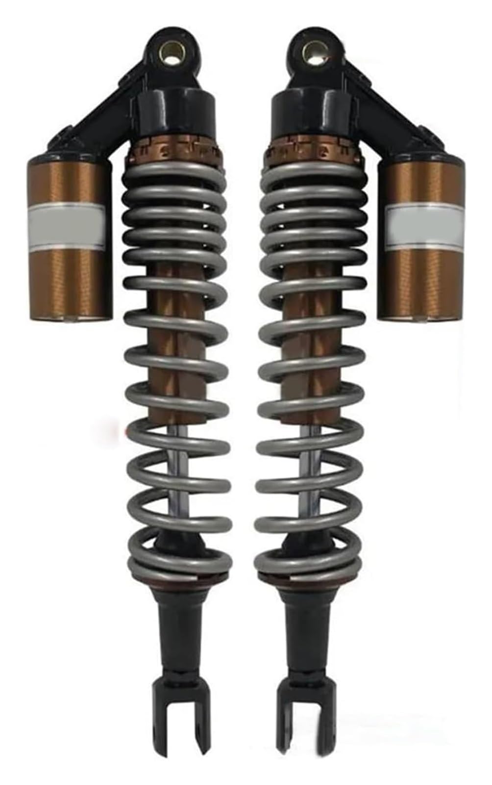 Motorrad Stoßdämpfer Hinten Für Y&amaha Motorrad-Stoßdämpfer 8mm Feder 360mm 390mm 415mm Motorrad-Hinterrad-Stoßdämpfer Hinterrad-Stoßdämpfer(Titanium390a20.5m8) von UTONGMU