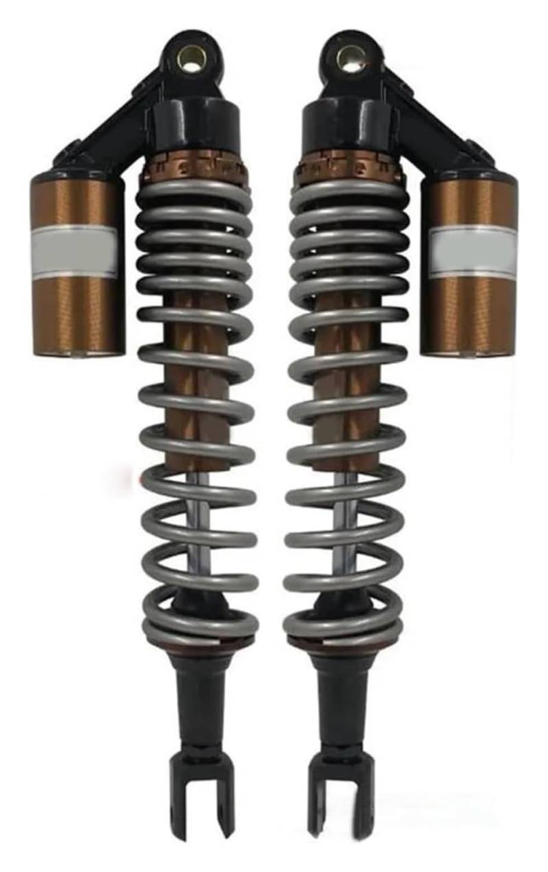 Motorrad Stoßdämpfer Hinten Für Y&amaha Motorrad-Stoßdämpfer 8mm Feder 360mm 390mm 415mm Motorrad-Hinterrad-Stoßdämpfer Hinterrad-Stoßdämpfer(Titanium390a20.5m8) von UTONGMU