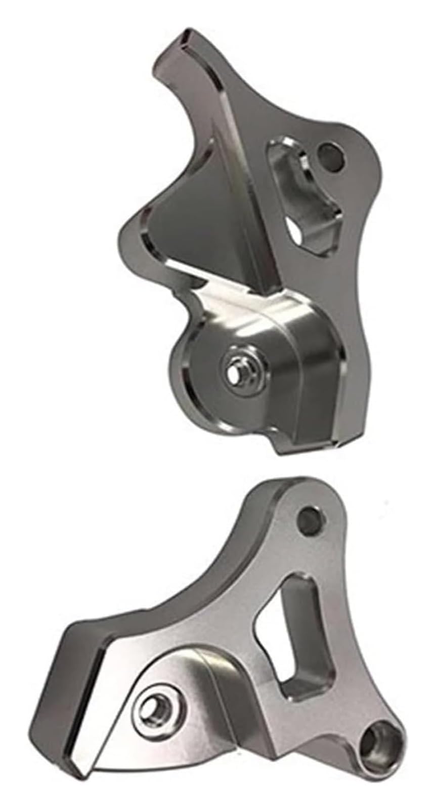 Motorrad Stoßdämpfer Hinten Für Y&amaha NVX 155 125 150 Für Aerox155 Motorrad Modifizierte CNC-Hinterradaufhängung Stoßdämpfer Einstellhalterung(Silver) von UTONGMU