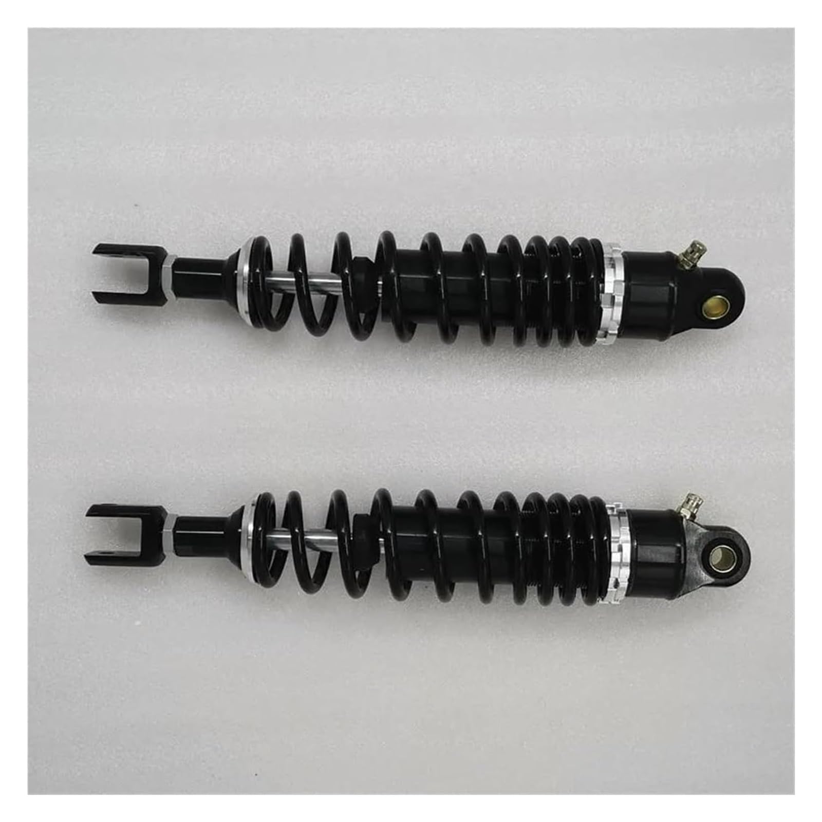 Motorrad Stoßdämpfer Hinten Für Y&amaha X MAX 300 Xmax 300 7mm Feder 350mm Motorrad-Stoßdämpfer Motorrad-Hinterrad-Stoßdämpfer(Black Silver) von UTONGMU