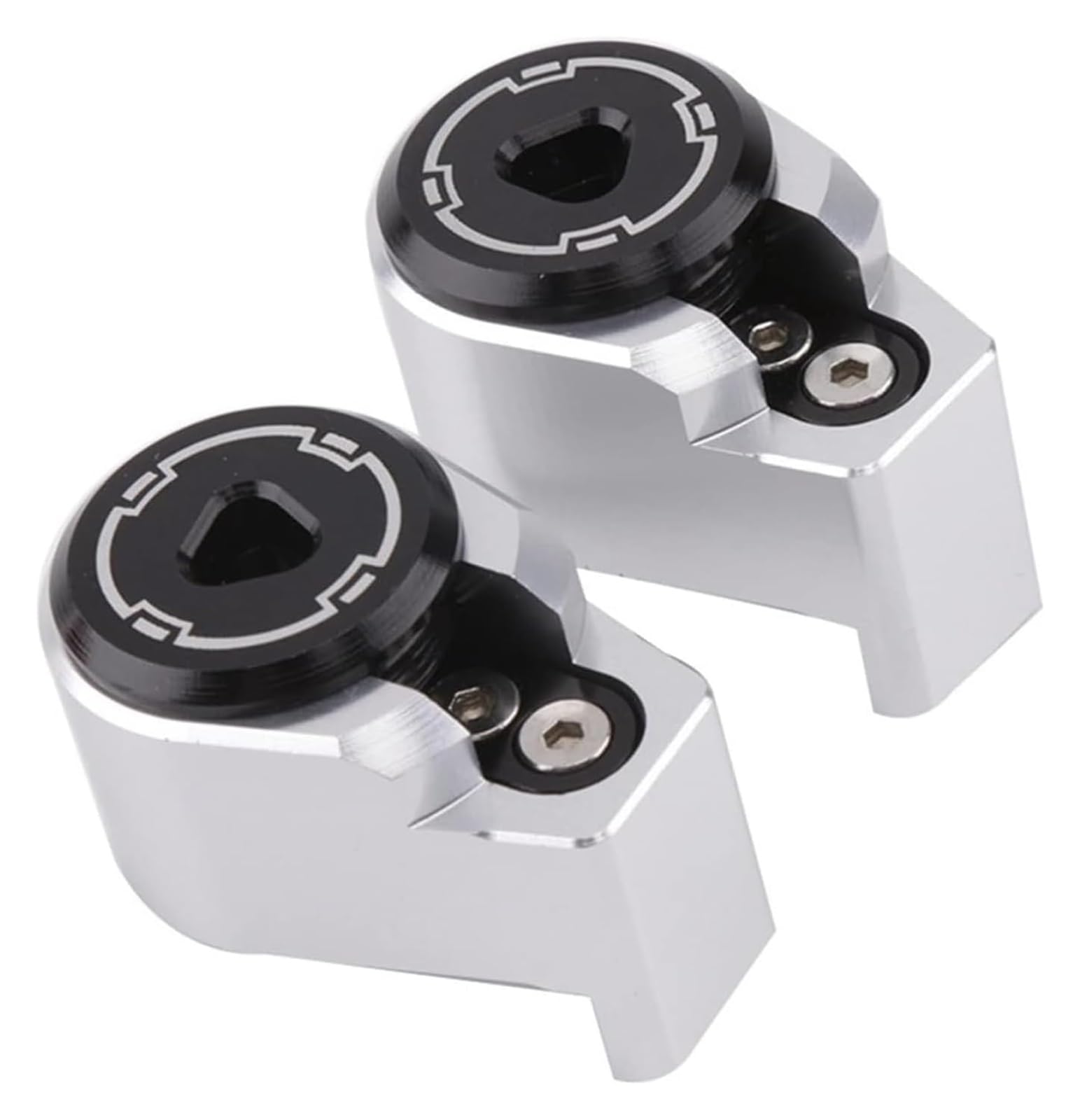 Motorrad Stoßdämpfer Hinten Für Y&amaha X-MAX Xmax 125 250 300 N-max 155 Zubehör Motorrad-Stoßdämpfer Diebstahlsicherung Hinterer Stoßdämpfer(Silver) von UTONGMU