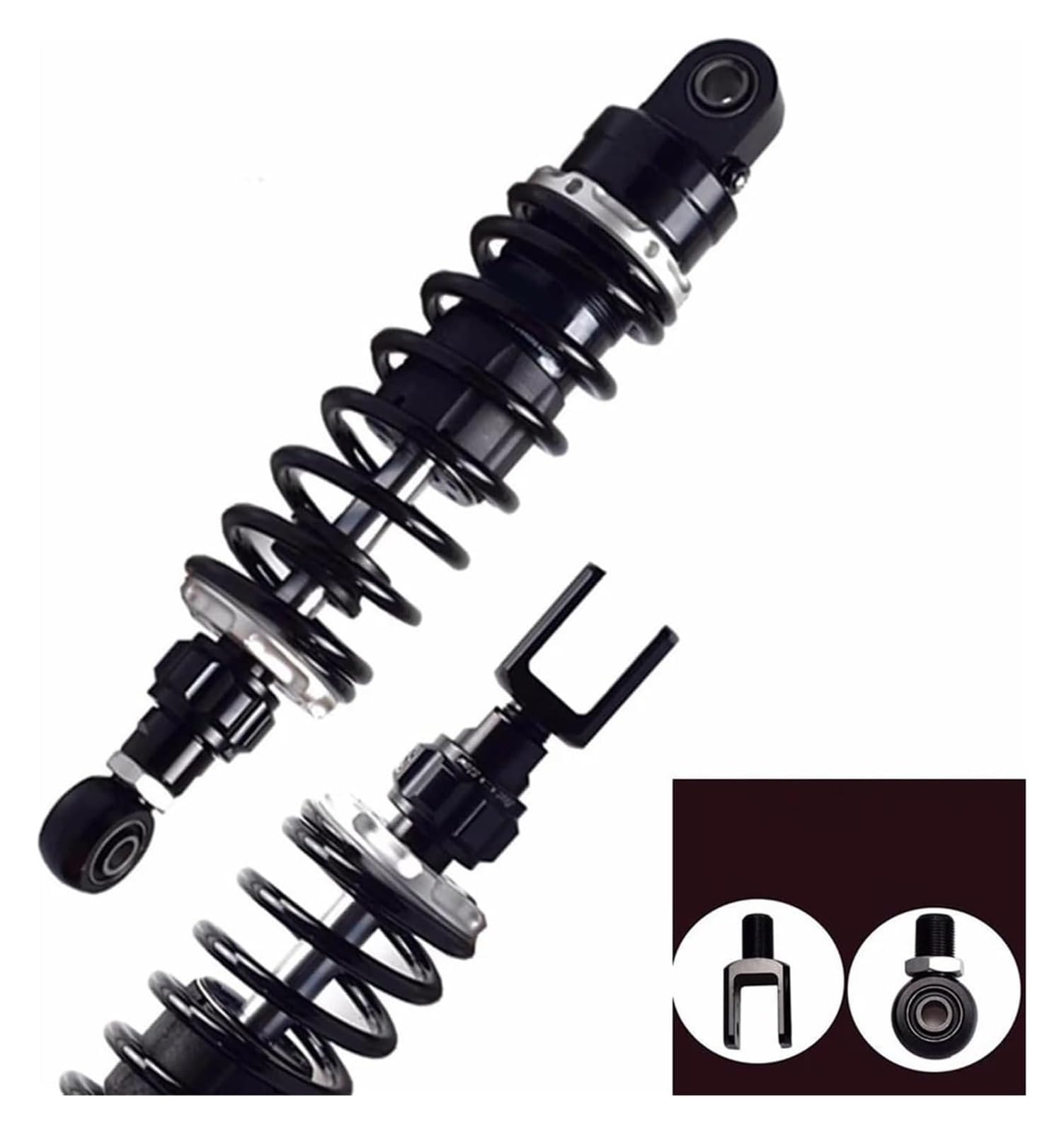 Motorrad Stoßdämpfer Hinten Motorrad Hinterradeinstellung Dämpfungsstoßdämpfer Hinterradaufhängung Universeller Motorrad-Hinterradstoßdämpfer 280 320 360 Mm(360mm 1 Pcs) von UTONGMU