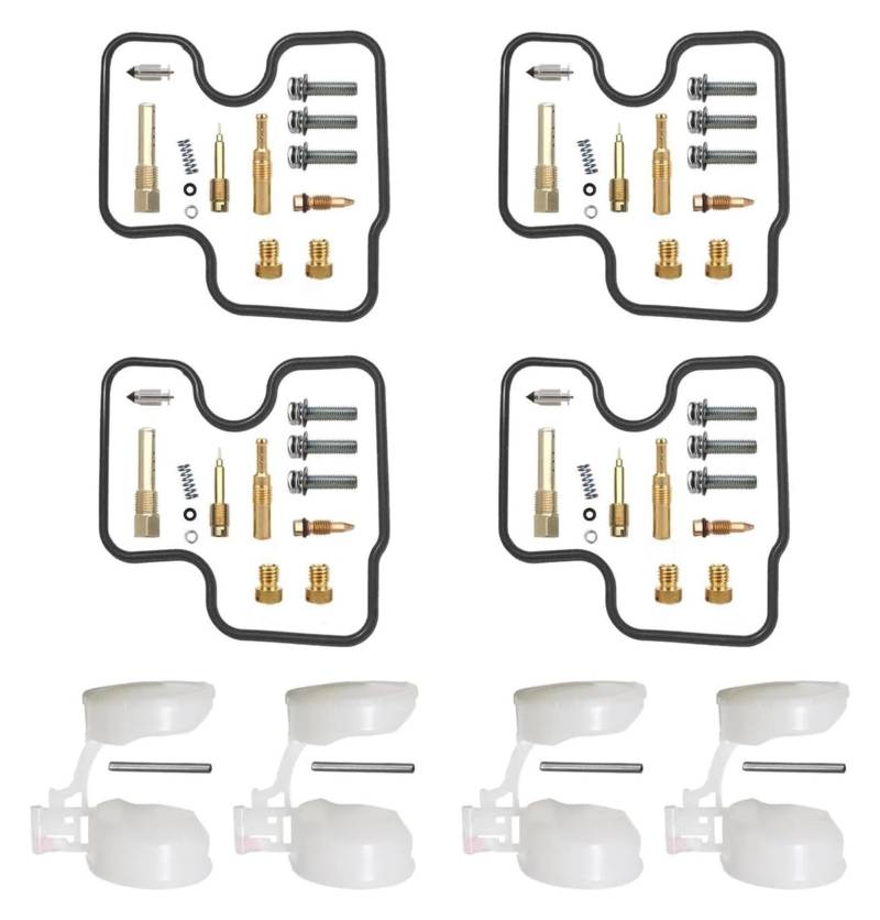 Vergaser Membran Reparatursatz Für CB400SF NC31 CB400 Für SUPER Für Vier Für VTEC Motorrad Vergaser Reparatur Motor Carb Schwimmer Dichtung Wiederaufbau Teile(Color 6) von UTONGMU
