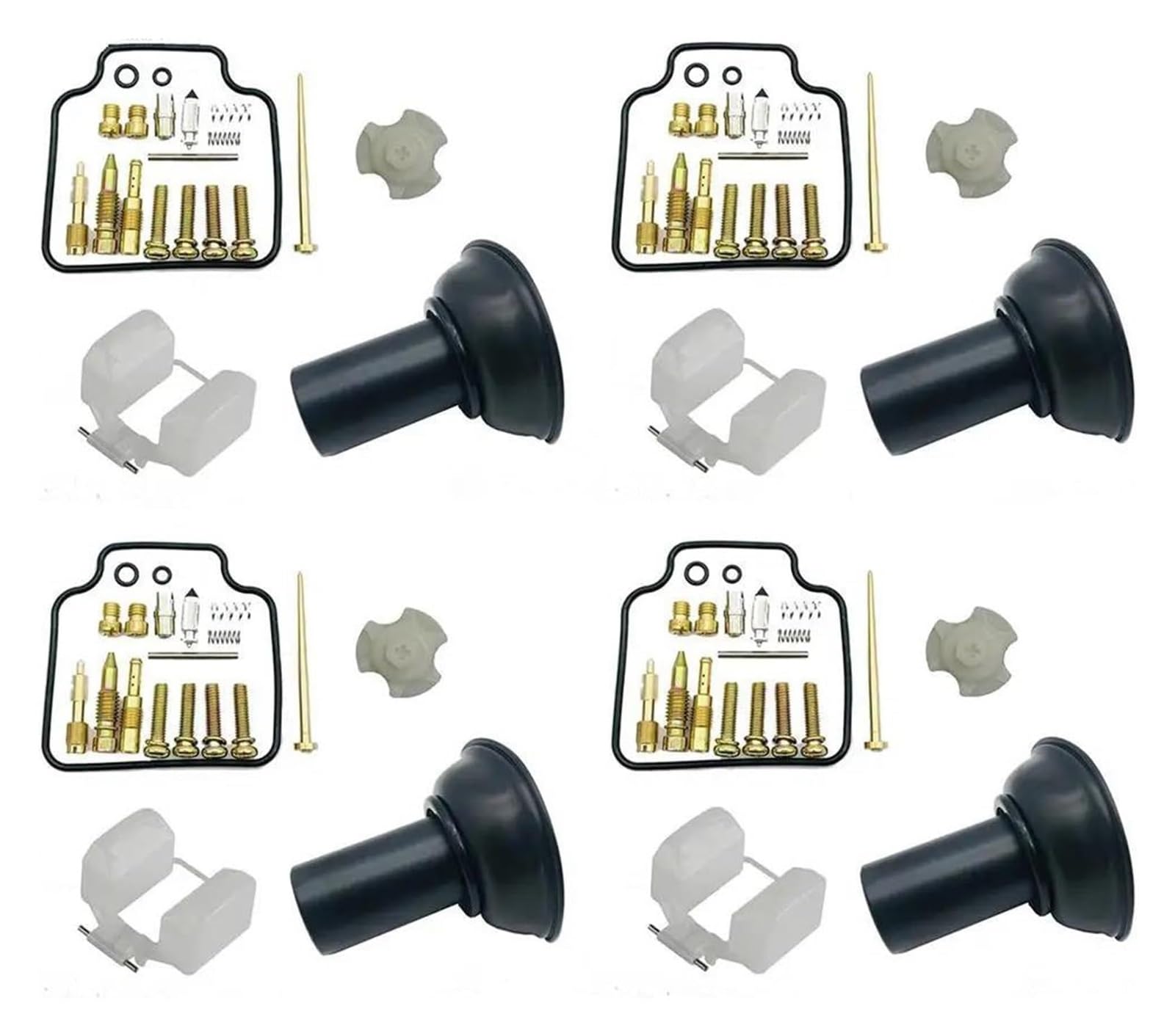 Vergaser Membran Reparatursatz Für CB750 RC42 CB 750 RC 42 1992-2008 Motorrad Plunger Membran Vakuum Float Nadel Dichtung Carb Ersatz(Color 6) von UTONGMU