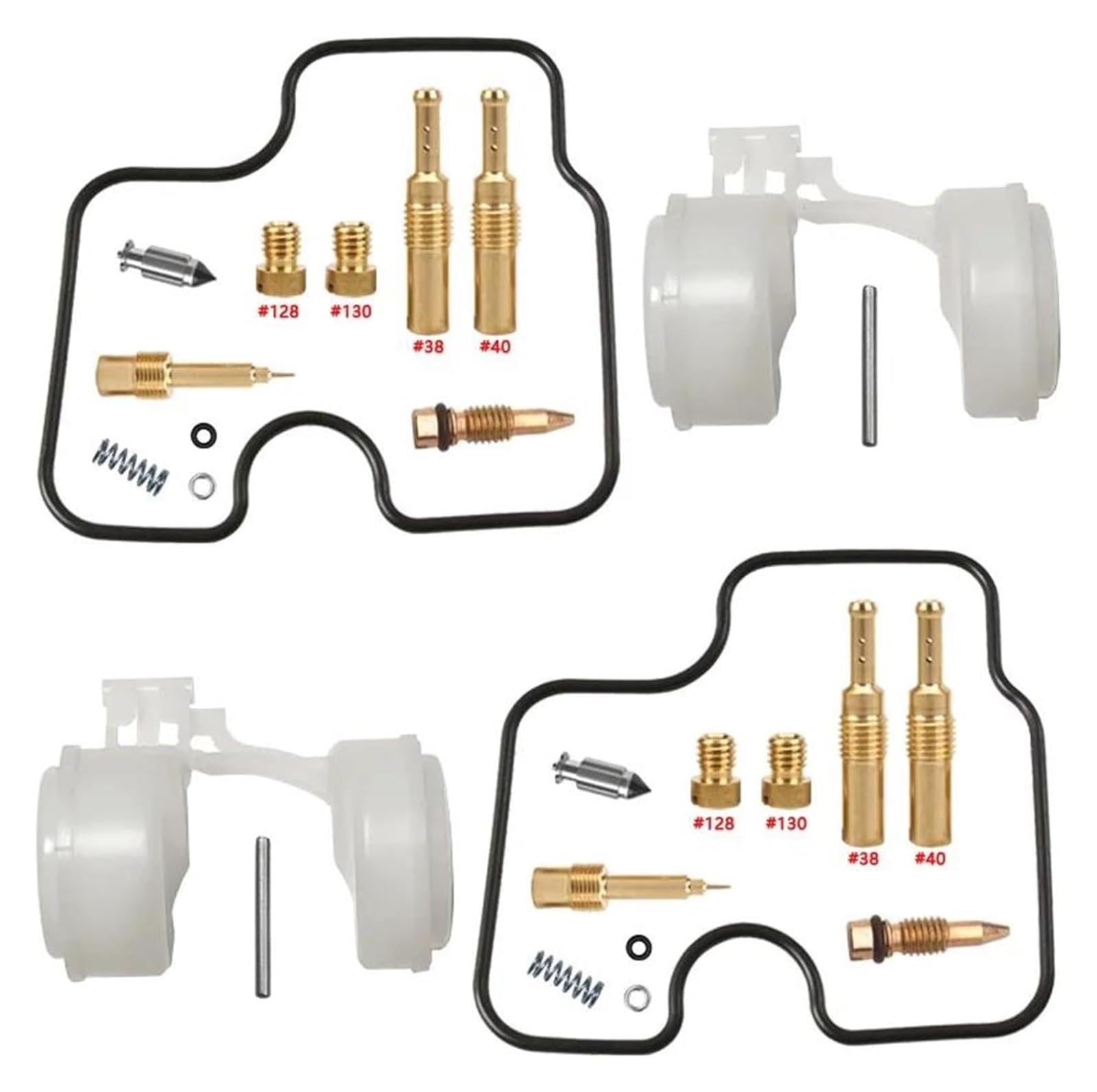 Vergaser Membran Reparatursatz Für CBF500 PC39 CBF 500 Motorrad Vergaser Carb Reparatur Float Rebuild Teile Ersatz(Color 1) von UTONGMU
