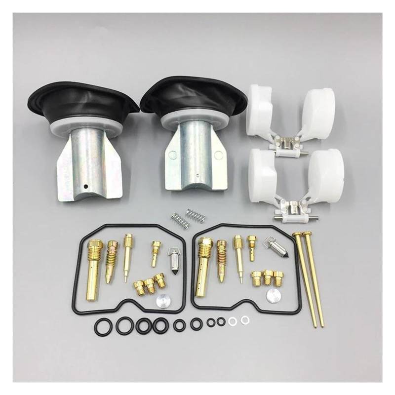 Vergaser Membran Reparatursatz Für K&awasaki KLE500 1991-2005 Motorradvergaser-Reparaturkolben-Vakuummembran Und Schwimmerteile Carb Rebuild Kits von UTONGMU