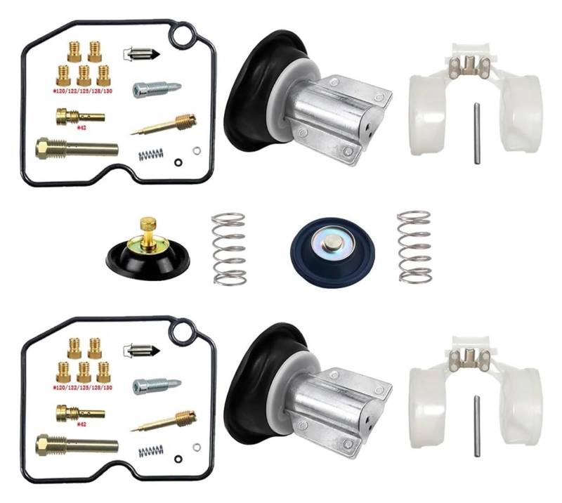 Vergaser Membran Reparatursatz Für K&awasaki W650 BJ650 1999-2006 Motorrad Carb Vergaser Reparatur Membran Schwimmer Teile Ersatz von UTONGMU