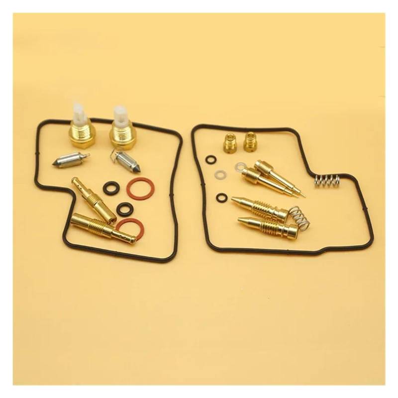 Vergaser Membran Reparatursatz Für RD04 XRV750 Für Afrika Twin 1990-1992 XRV 750 Motorrad Vergaser Reparatur Schwimmer Dichtung Dichtung Carburetters Teile(2 Carb Kits) von UTONGMU