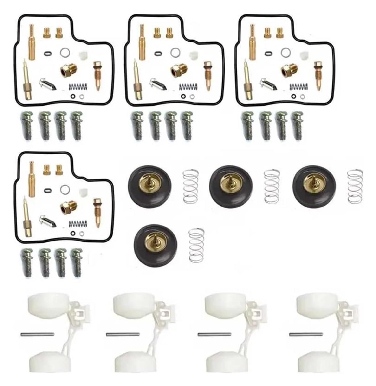 Vergaser Membran Reparatursatz Für ST1100 SC26 1990-2000 ST 1100 Motorrad Vergaser Reparatur Wiederaufbau Dichtung Schwimmerventil Pilot Schrauben Ersatz Vergaser Membran Reparatursatz Für ST1100 SC26 1990-2000 ST 1100 Motorrad Vergaser Reparatur Wiederaufbau Dichtung Schwimmerventil Pilot Schrauben Ersatz von UTONGMU