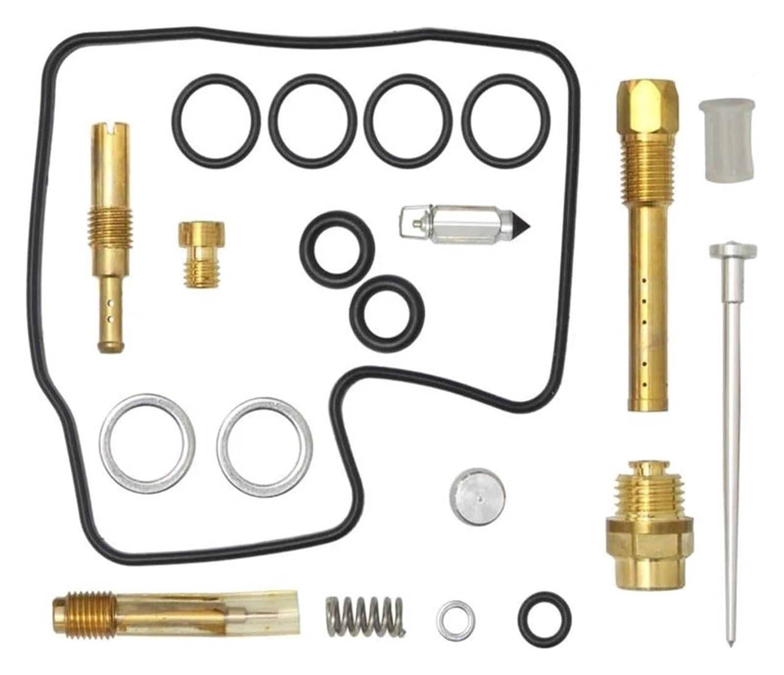 Vergaser Membran Reparatursatz Für Shadow 1100 Für KEYSTER VT700 VT750 VT1100 C VT1100C2 Motorrad Carb Vergaser Rebuild Reparatur Kit(1 Set) von UTONGMU