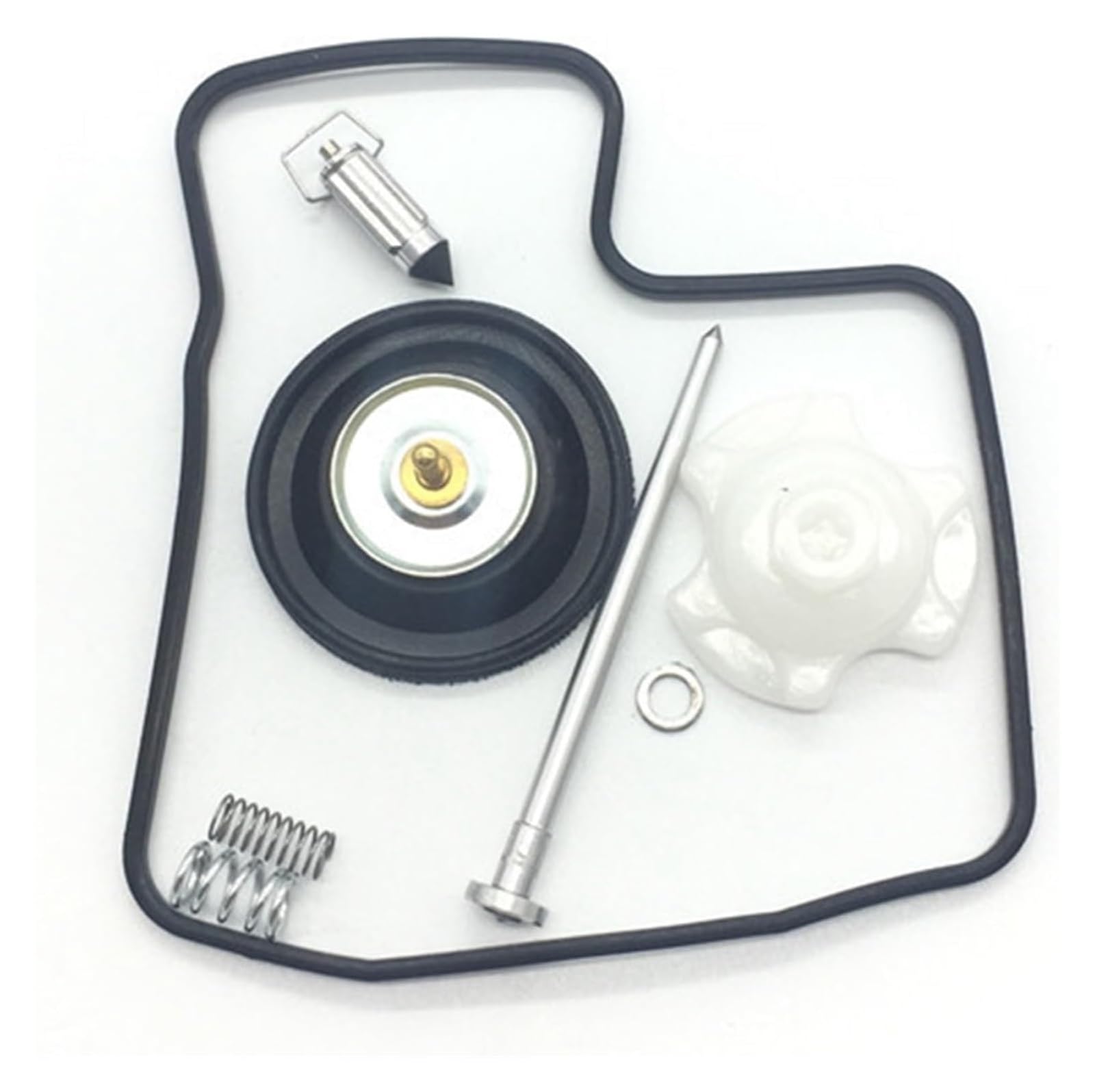 Vergaser Membran Reparatursatz Für Steed 600 Für Shadow VLX600 VLX 600 VT600 C Motorrad Vergaser Reparatur Membran Ventil Dichtung Wiederaufbau Teile Set(4) von UTONGMU