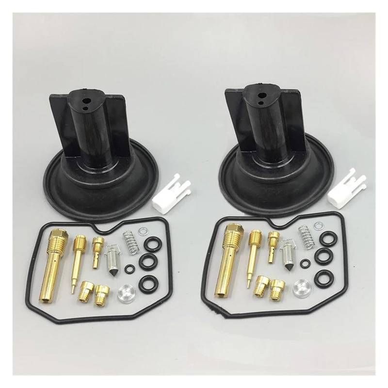 Vergaser Membran Reparatursatz Für Suzuki Für Bandit 600 GSF600S 1996-1999 GSF600 GSF 600 S Motorrad Vergaser Reparatur Membran Und Kolben Plunger Kit(Color 2) von UTONGMU