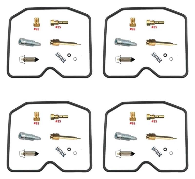 Vergaser Membran Reparatursatz Für Suzuki GSX 1200 Für Inazuma GSX1200 1999-2001 Motorrad Vergaser Reparatur Diaphram Float Teile Kit(X1) von UTONGMU