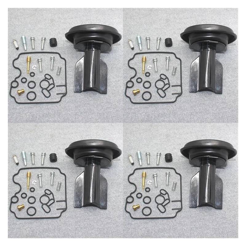 Vergaser Membran Reparatursatz Für Y&amaha FZR1000 EXUP 1989-1995 FZR 1000 Motorradvergaser Reparatur Carb Kolbenkolben Schwimmernadel Wiederaufbauteile von UTONGMU