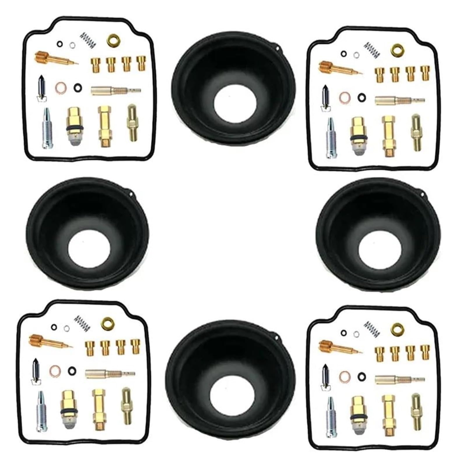 Vergaser Membran Reparatursatz Für Y&amaha FZR1000 Für Genesis 1987-1988 FZR 1000 Motorradvergaser Reparatur Motormembran Carb Rebuild Kits Vergaser Membran Reparatursatz Für Y&amaha FZR1000 Für Genesis 1987-1988 FZR 1000 Motorradvergaser Reparatur Motormembran Carb Rebuild Kits von UTONGMU