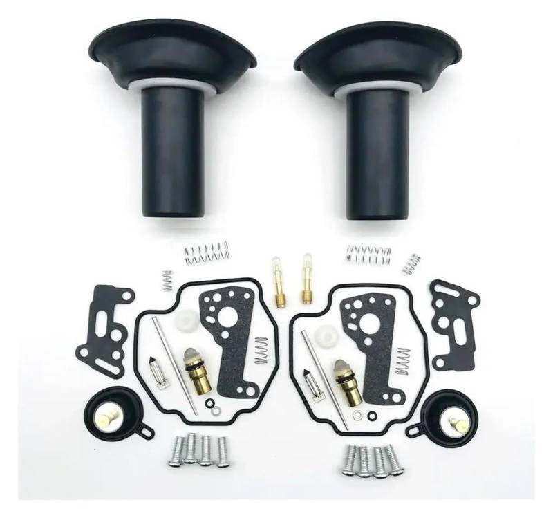 Vergaser Membran Reparatursatz Für Y&amaha Für Virago 535 XV535 XV 535 Motorradvergaser Reparaturkolben Isolator Carb Rebuild Teile Ersatzkit von UTONGMU