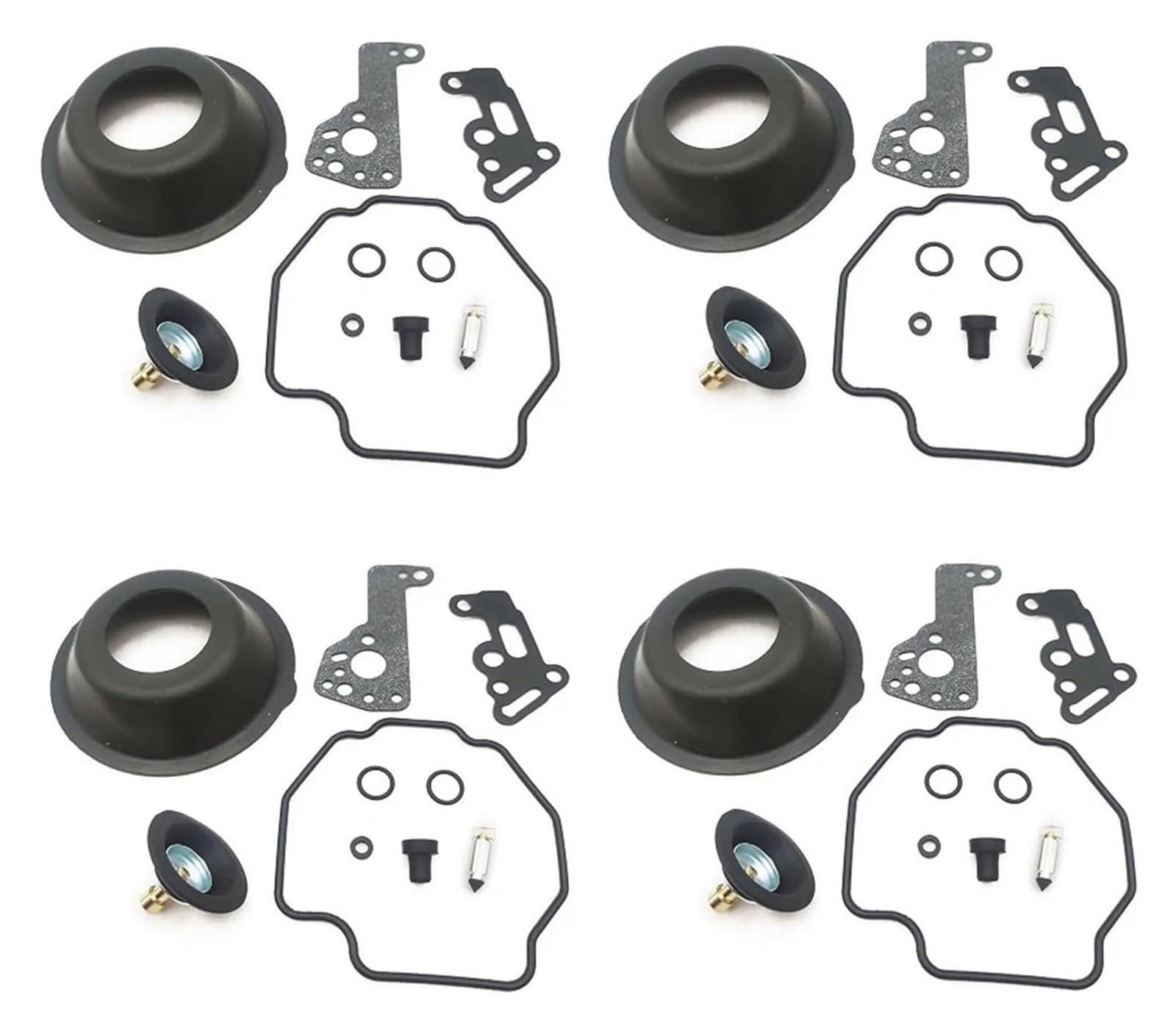 Vergaser Membran Reparatursatz Für Y&amaha Für Virago XV400 XV535 Vmax1200 XV 400 535 Vmax 1200 Motorradvergaser Reparatur Schwimmende Nadeldichtungsteile(1) von UTONGMU