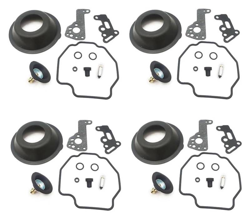 Vergaser Membran Reparatursatz Für Y&amaha Für Virago XV400 XV535 Vmax1200 XV 400 535 Vmax 1200 Motorradvergaser Reparatur Schwimmende Nadeldichtungsteile(1) von UTONGMU