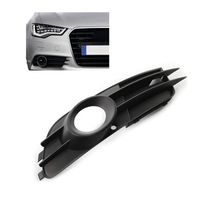 UTSKWD 1 Stück Auto Frontstoßstange Nebelscheinwerfer Kühlergrill Lampenabdeckung Grill | Kompatibel mit Audi A6 C7 2012 2013 2014 2015(Right) von UTSKWD