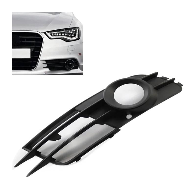 UTSKWD 4G0807682G | 4G0807681A | Nebelscheinwerfer-Kühlergrill for die vordere Stoßstange | Kompatibel mit Audi A6 C7 2012 2013 2014 2015(Left) von UTSKWD