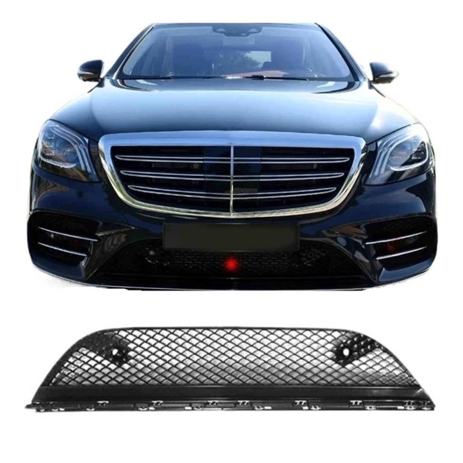 UTSKWD A2228857100 Kühlergrill vorne unten, Stoßstangenkühler, Lufteinlassgitter | Kompatibel mit Mercedes Benz S-Klasse W222 S450L S500L S560 4MATIC(2228857100) von UTSKWD