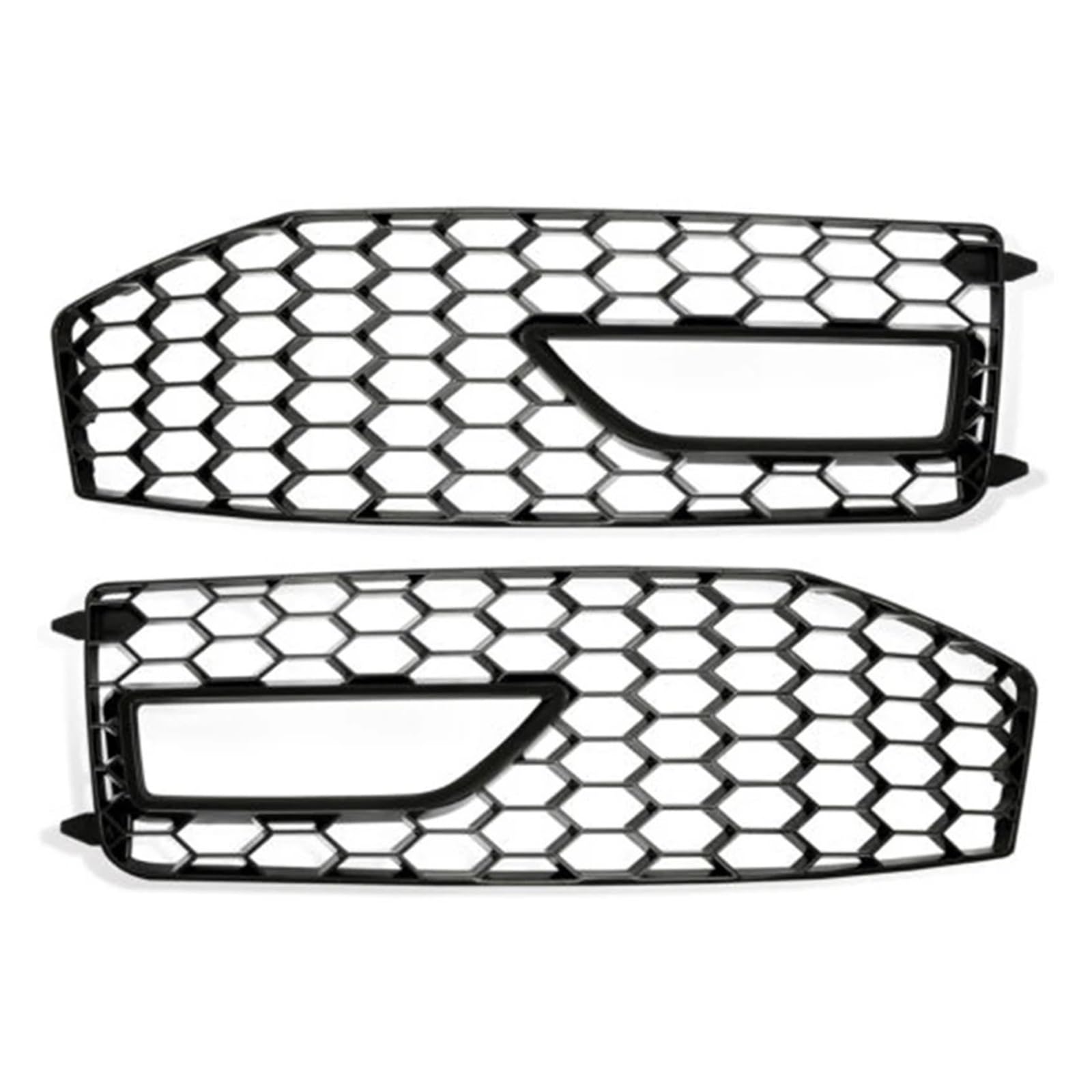 UTSKWD Auto-Frontstoßstangen-Nebelscheinwerfergitter Wabengitter ， Kompatibel mit Audi A4 B8.5 RS4 S-line 2013 2014 2015 2016 8K0807681L 8K0807682M von UTSKWD