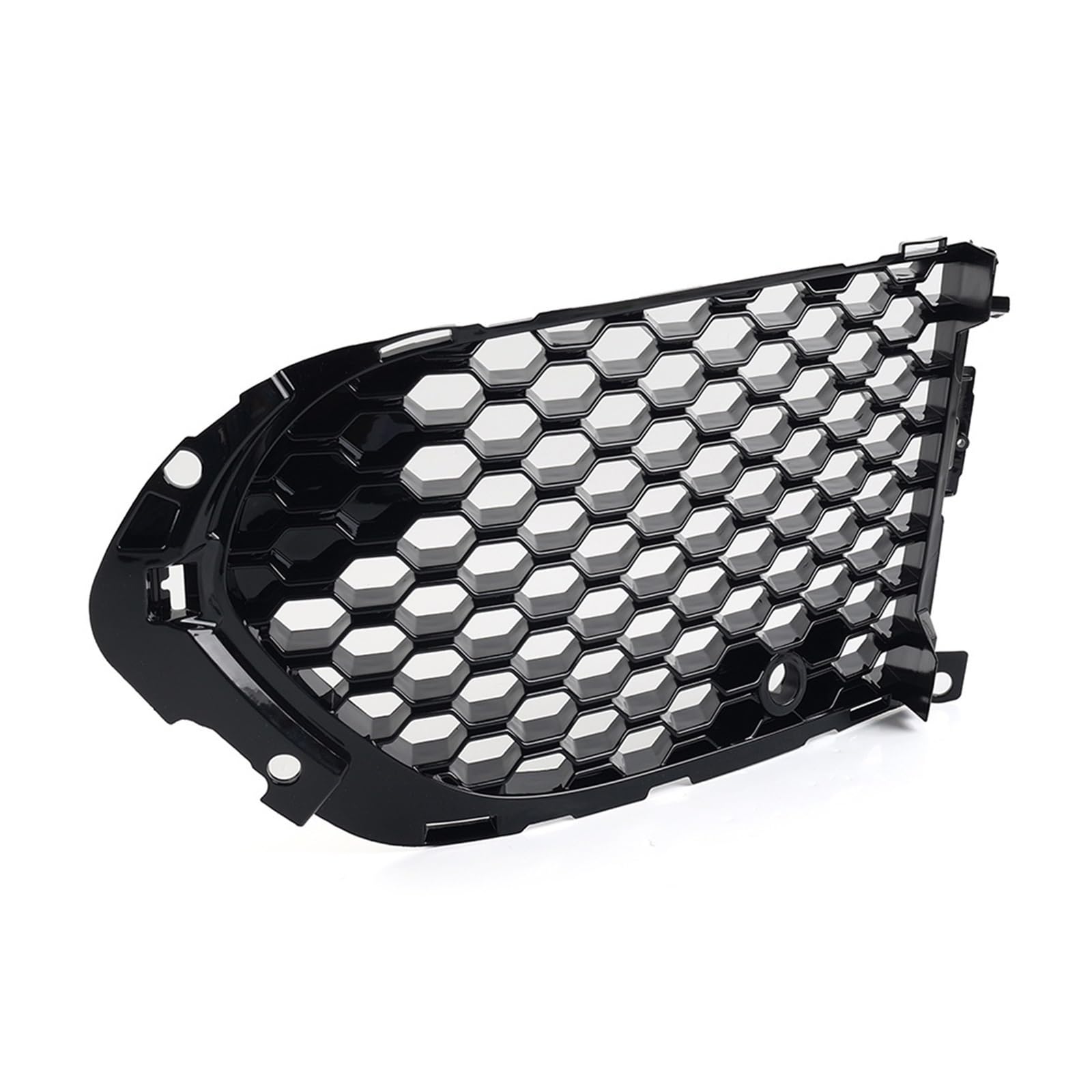 UTSKWD CU62191BL | CU62151BL | Auto-Frontstoßstange mit offenem Gitter, Nebelscheinwerfer-Kühlergrill mit PDC | Kompatibel mit Jaguar F-Pace 2016 2017 2018 2019 2020, glänzend schwarz(Left) von UTSKWD